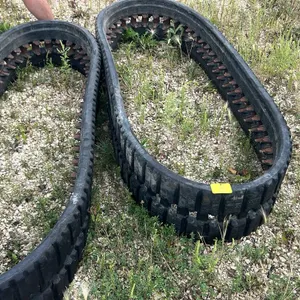 2 rubber Skid steer tracks 320x86x52