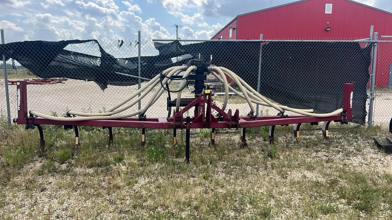 Home built 10 shank manure injector 3pth
