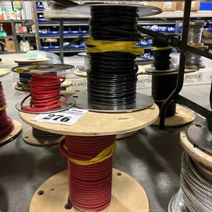 3 - PARTIAL SPOOLS OF NEW/UNUSED CABLE & WIRE