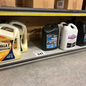 3 - NEW/UNUSED JUGS OF SHELL ROTELLA T 10W30, 3 - JUGS OF DIESEL ANTI FREEZE & 3 - JUGS OF BOSS DIESEL ENGINE 10W30 OIL
