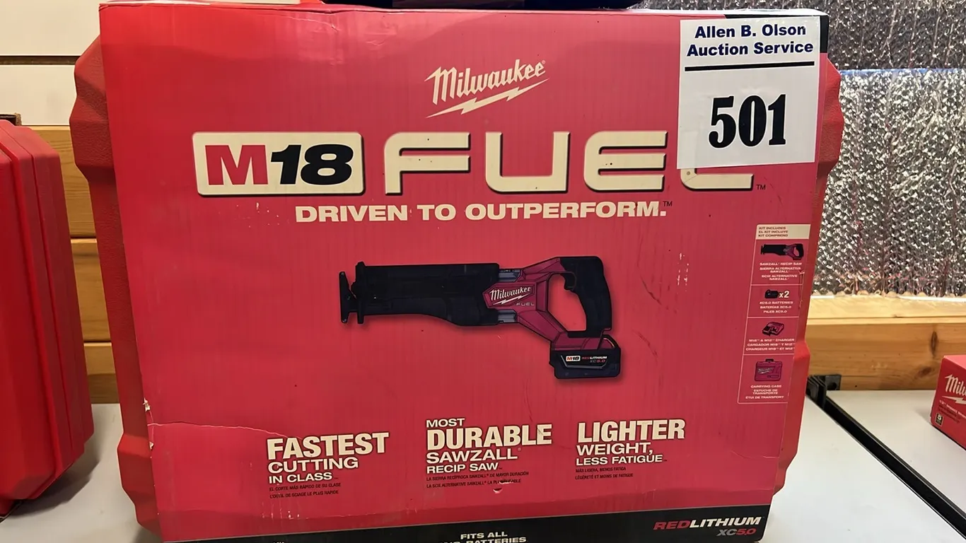 NEW/UNUSED MILWAUKEE RECIPROCATING SAW, M18 CORDLESS TOOL