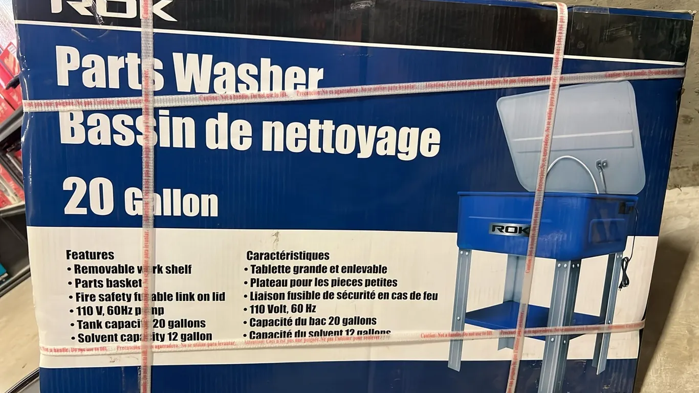 NEW/UNUSED ROK 20 GAL ARTS WASHER