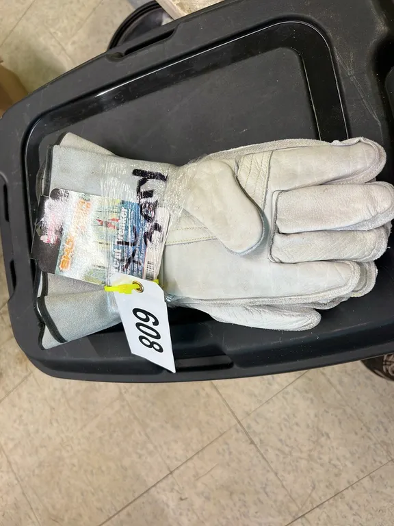 3 - NEW/UNUSED XL LEATHER CIRCUIT BREAKER GLOVES