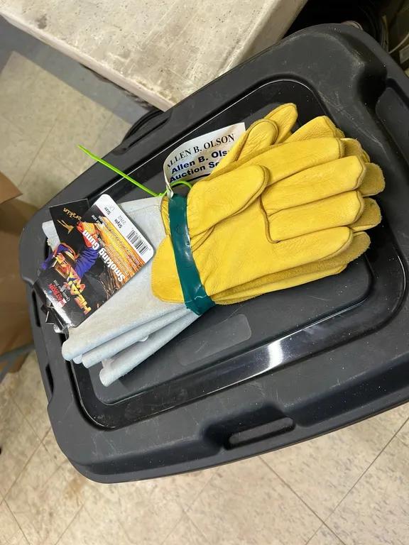 3 - NEW/UNUSED LARGE LEATHER WELDING GLOVES