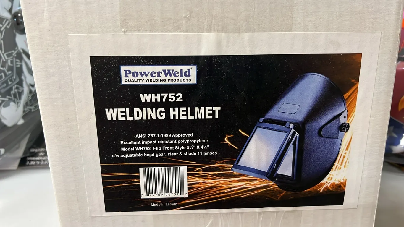 NEW/UNUSED POWER WELD WH752 WELDING HELMET