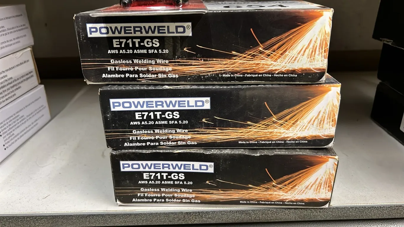 3 - NEW/UNUSED BOXES POWERWELD 1.2MM MIRE WIRE & SET OF LONG REACH DIAGONAL PLIERS