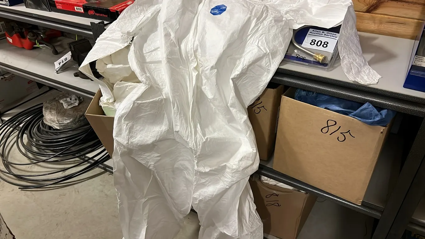 3 BOXES - NEW/UNUSED DISPOSABLE COVERALLS