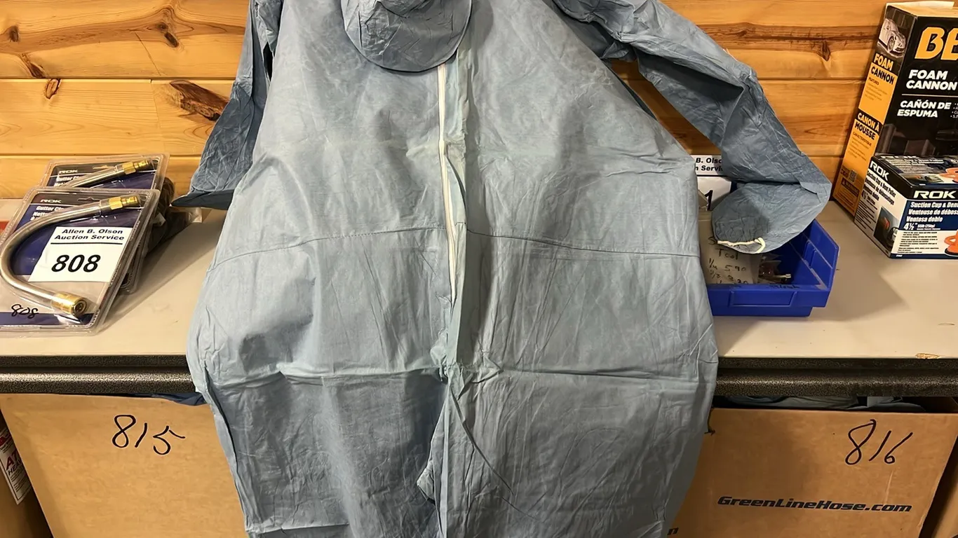 3 BOXES - NEW/UNUSED DISPOSABLE COVERALLS