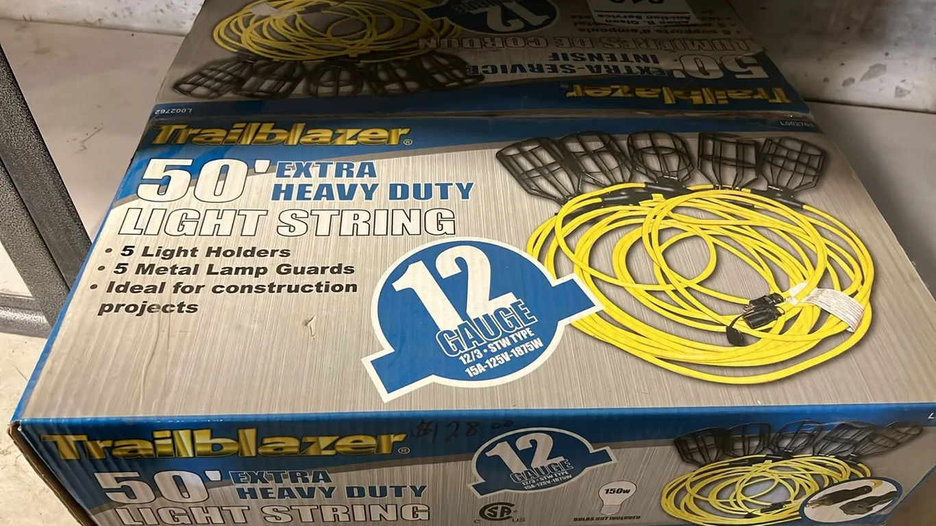 NEW/UNUSED TRAILBLAZER 50' OF HD LIGHT STRING