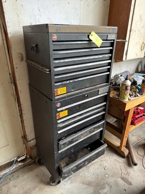 Craftsmsn Tool Box and Top Chest