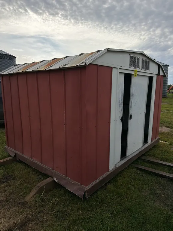 7.5’x10’ Metal Clad Shed