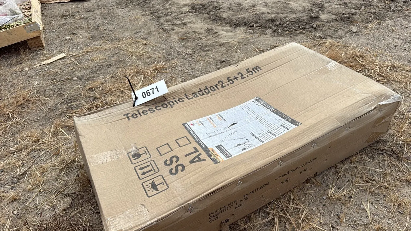 ID 0671 Landhonor TL638 Telescoping Ladder