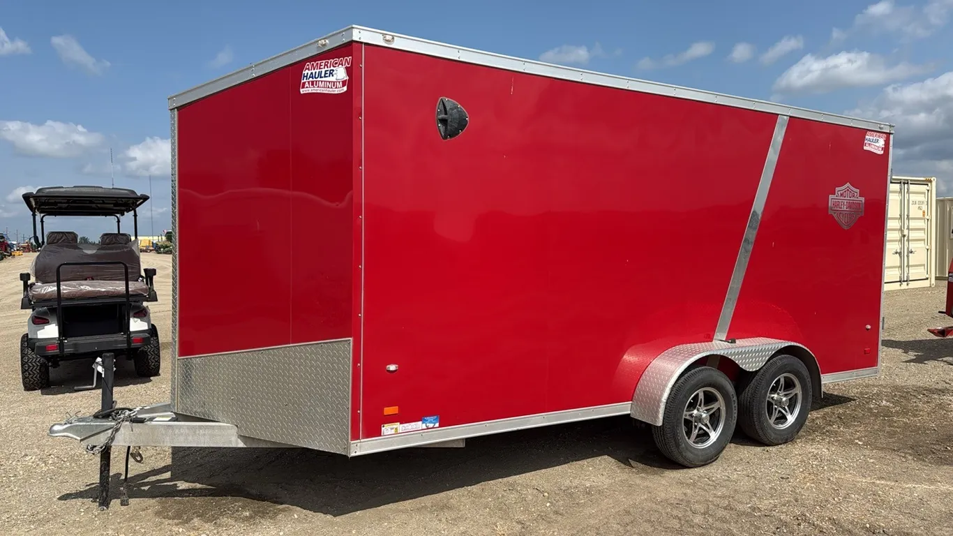 ID 0820 2018 American All Aluminum Enclosed Trailer