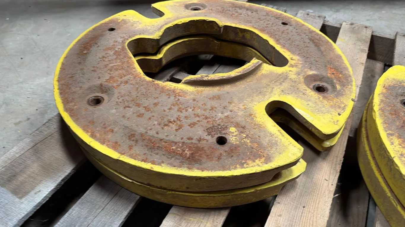 1 Set Of John Deere Rear Wheel Weights