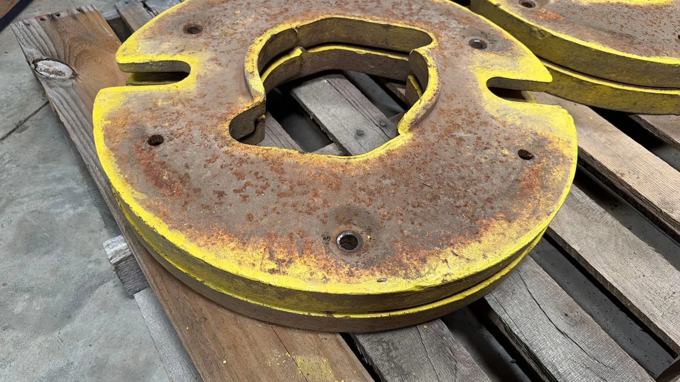 1 Set Of John Deere Rear Wheel Weights