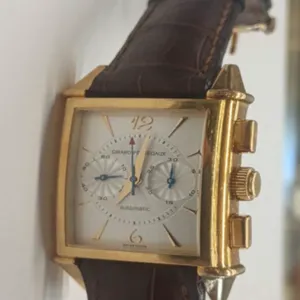 DSS117 - Men's 31mm Girard Perregaux Vintage 1999 18kt Gold Watch (CJ)