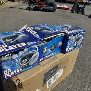 (1) Box of Coby CX-CD241 Overstock CD Players