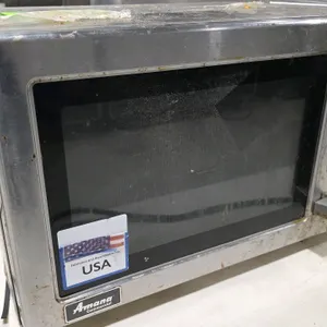 2022 Amana RCS10TS commercial microwave oven. Features stainless steel construction, 10-pad programmable digital controls, multiple power levels, and 
