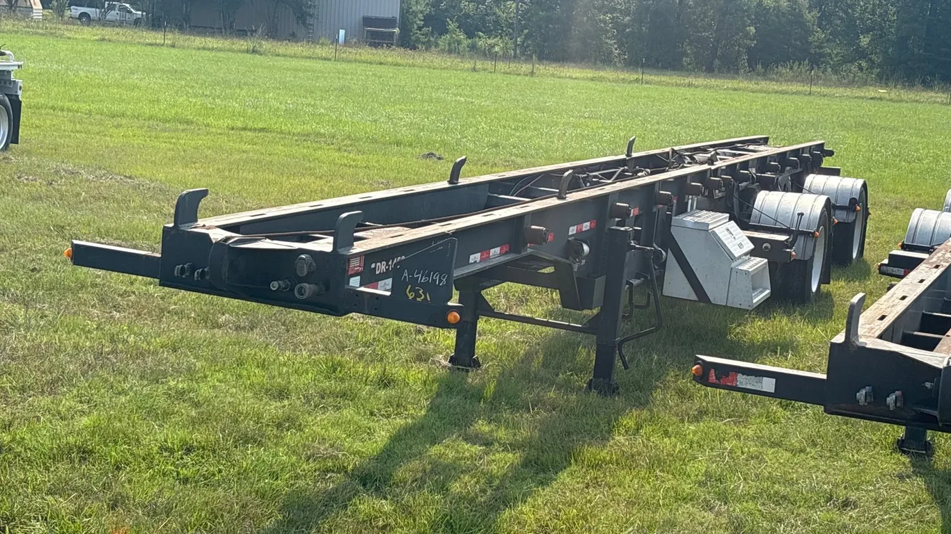 DRAGON PRODUCTS DOUBLE RAIL ROLL OFF DUMP BOX TRAILER