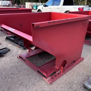 2.0 CY. Self Dumping Hopper With Fork Pockets