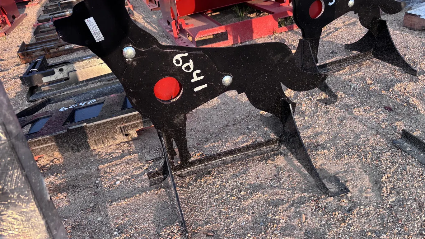 3/8 in. AR500 Steel Coyote Shooting Target With Heart Flapper