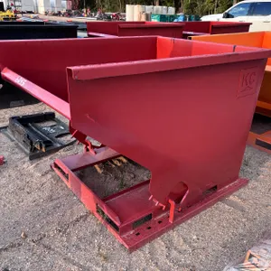 2.0 CY. Self Dumping Hopper With Fork Pockets
