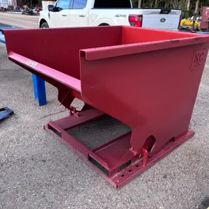 2.0 CY. Self Dumping Hopper With Fork Pockets