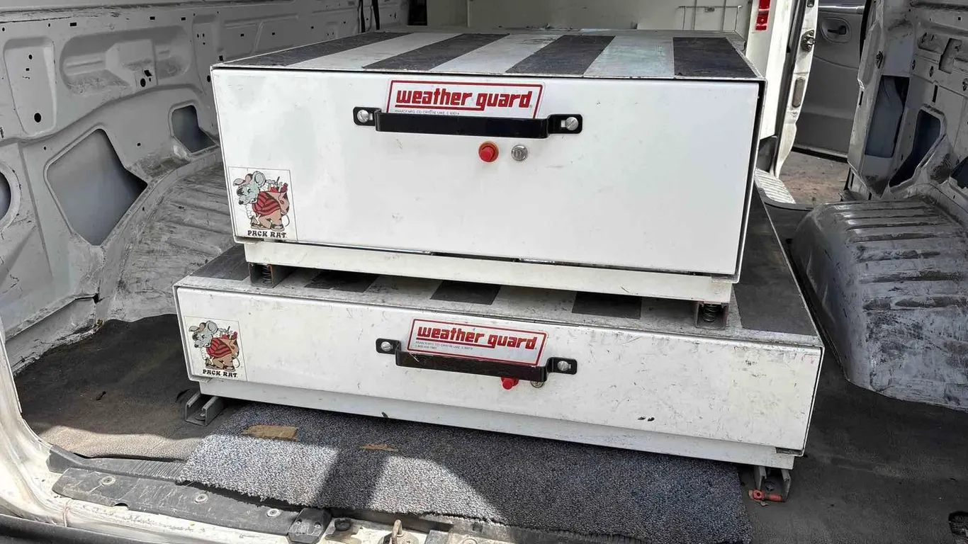 WEATHERGAURD PACK RAT STEEL STORAGE DRAWER UNITS