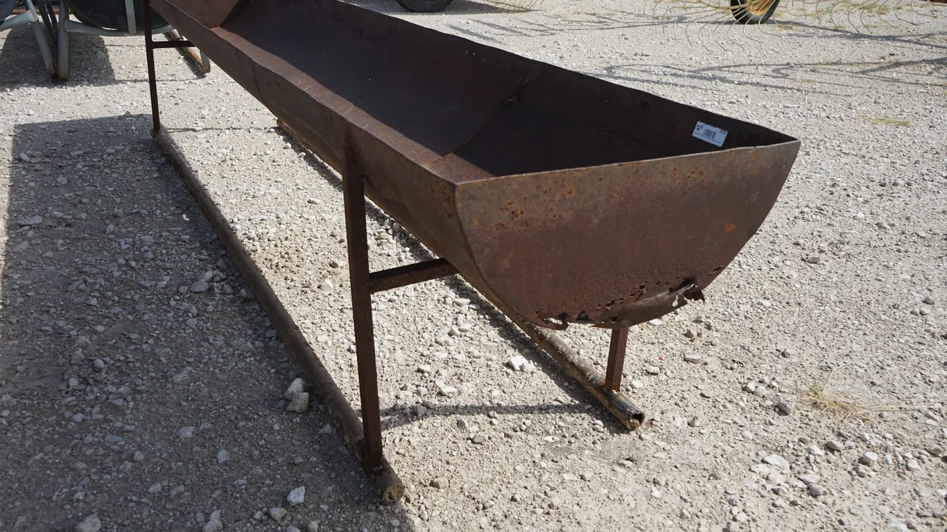 10' Metal Feed Trough