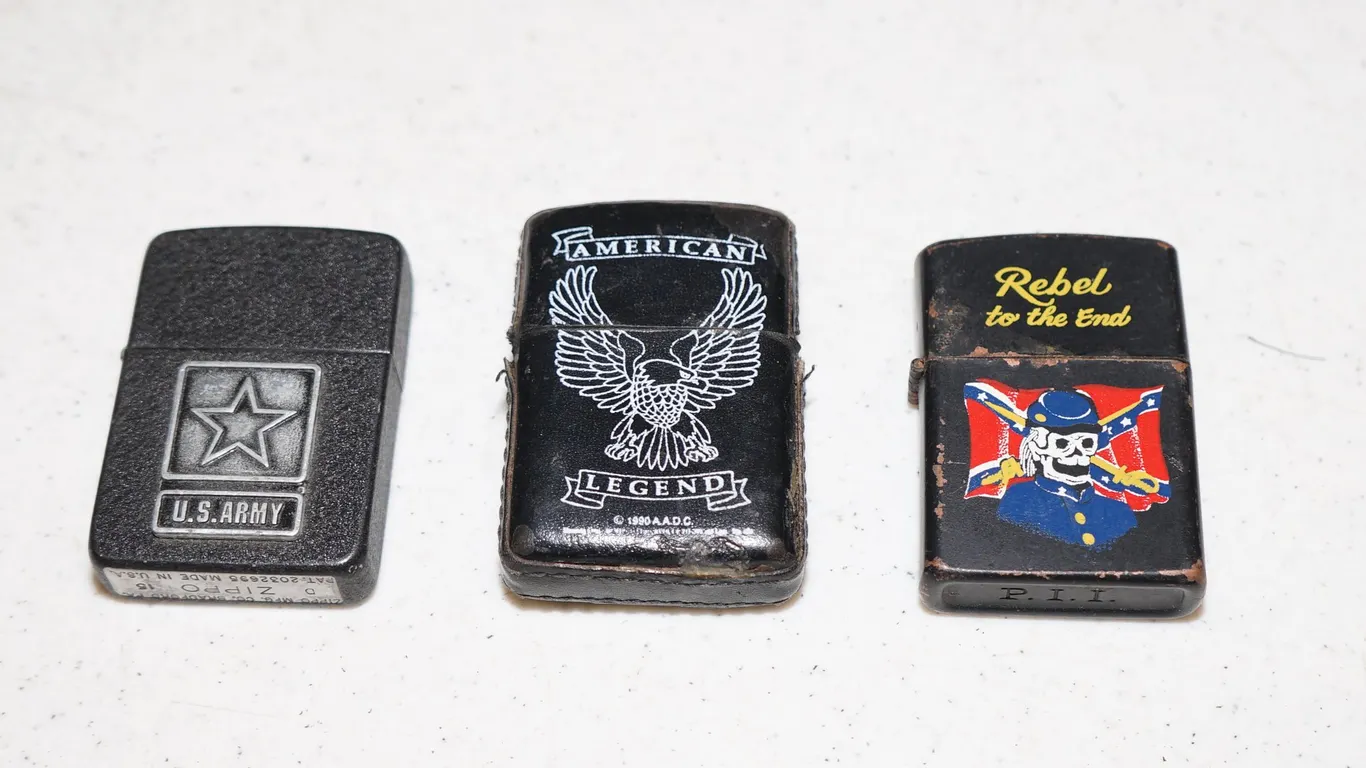3 Zippo Lighters