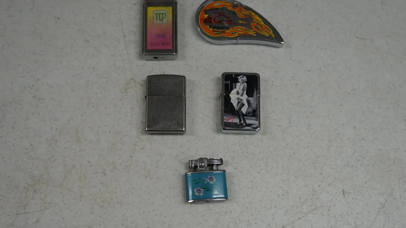 5 Misc. Zippo Lighter Collection