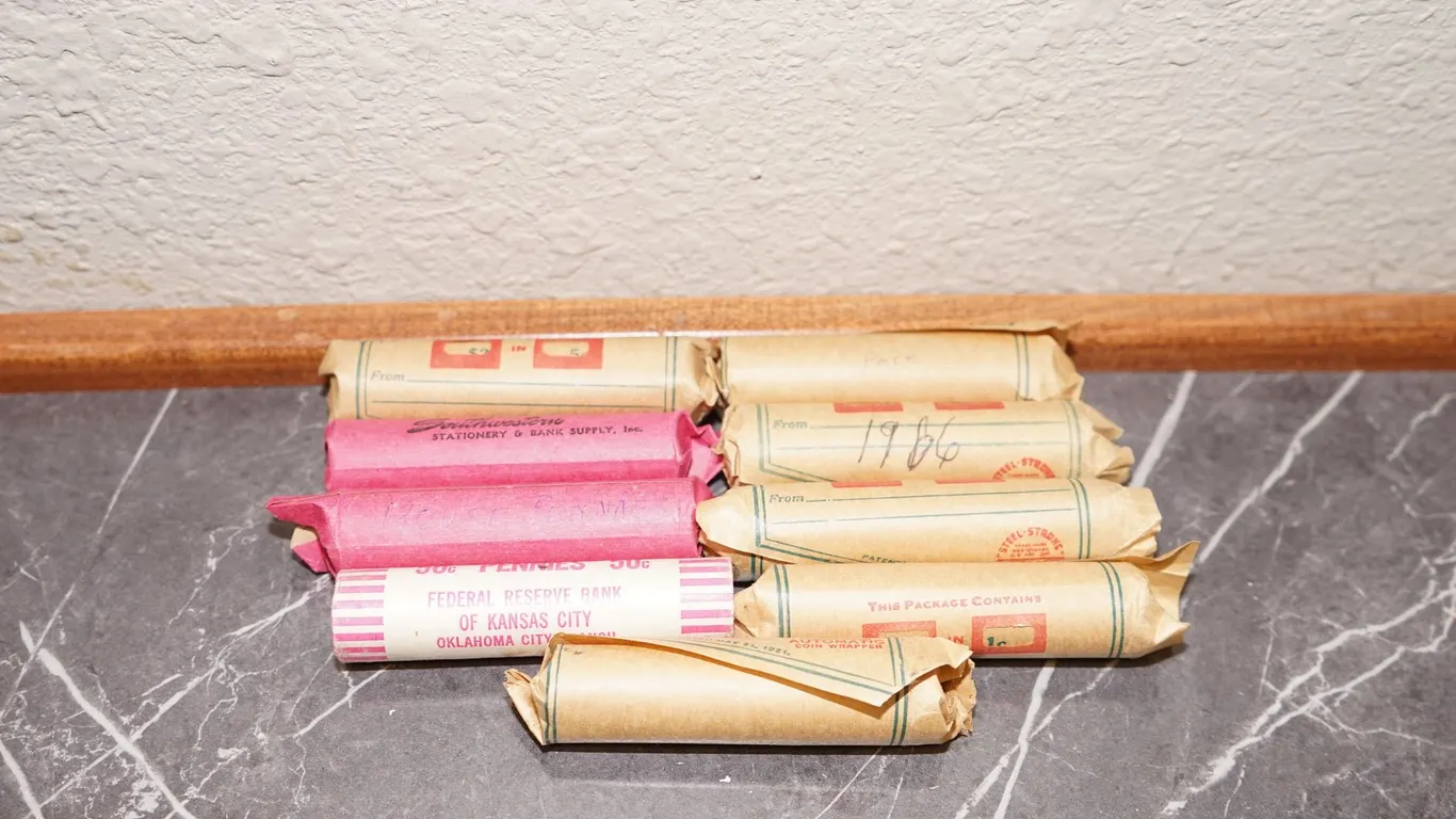 9 Rolls of Coins