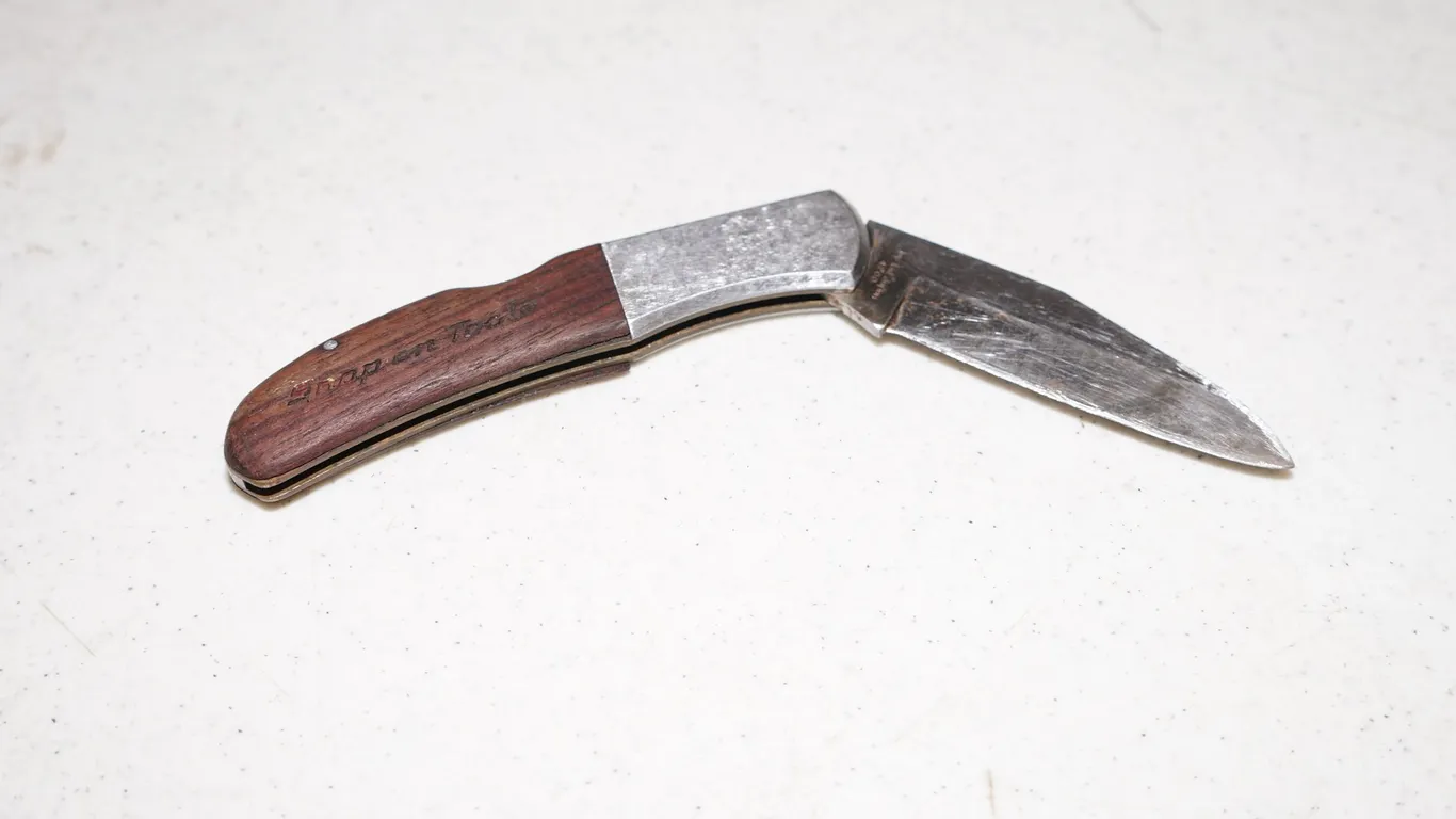 Vintage Kershaw 4200 'Big Joe' Snap-On Lockback Pocket Knife