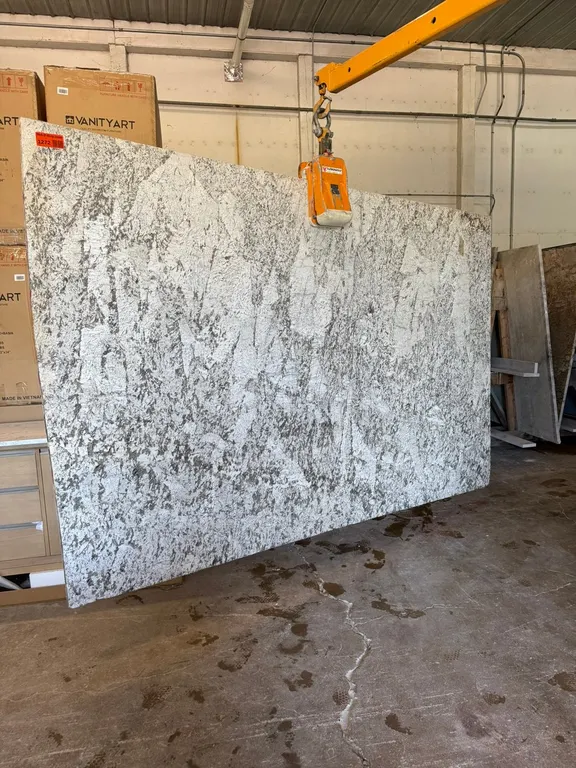 Smoky Mountain Leather Finished Granite Slab