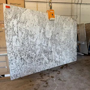 Smoky Mountain Leather Finished Granite Slab