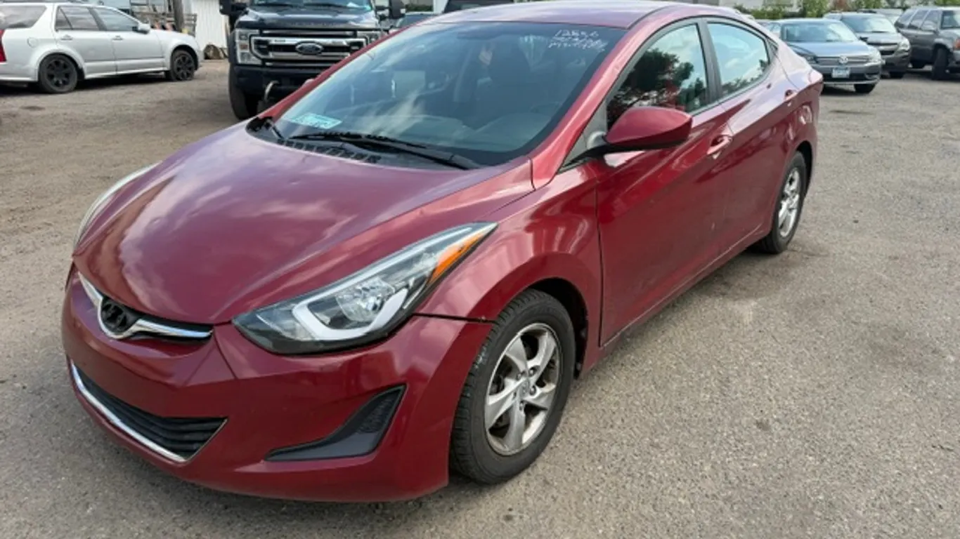 2014 Hyundai Elantra - Red