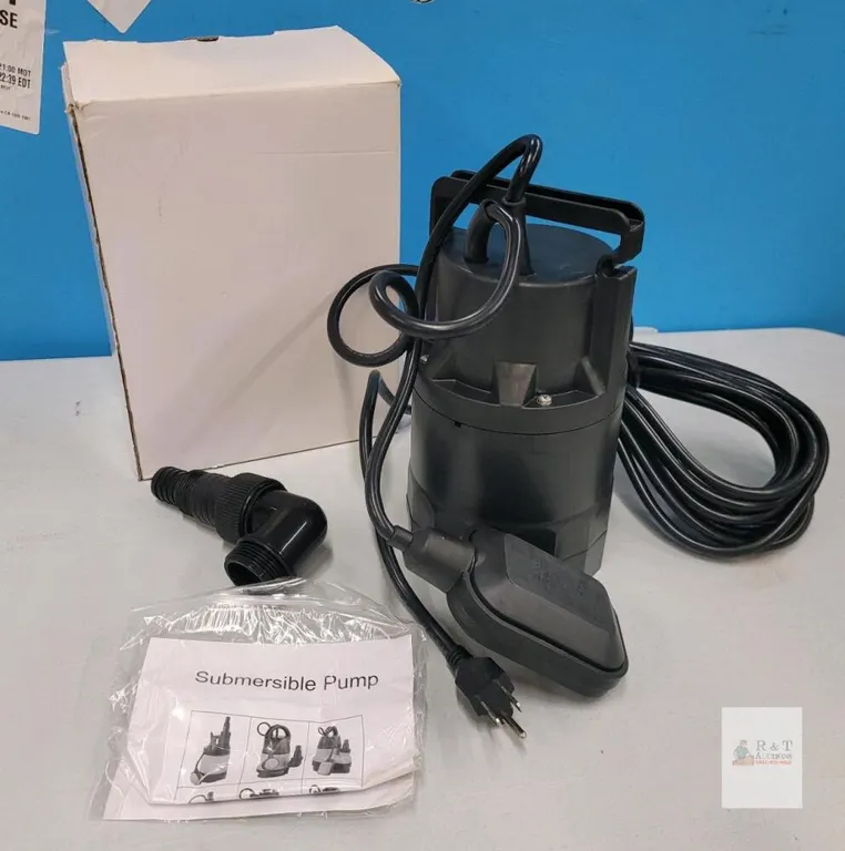 Söndgerath FSP 400W Submersible Pump, 400W, 7,500 L/h, 5m Head, IPX8