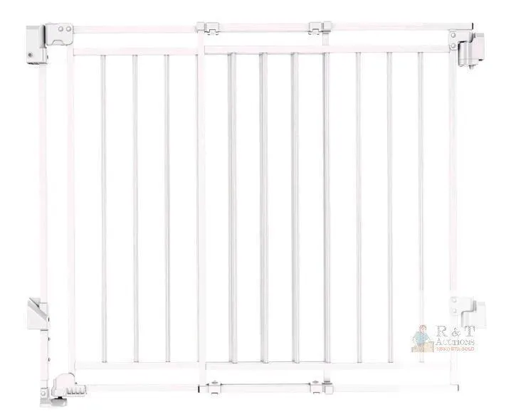 Patywaga SH21.002G Baby/Pet Safety Gate, New - White , 26.4" - 43.3"