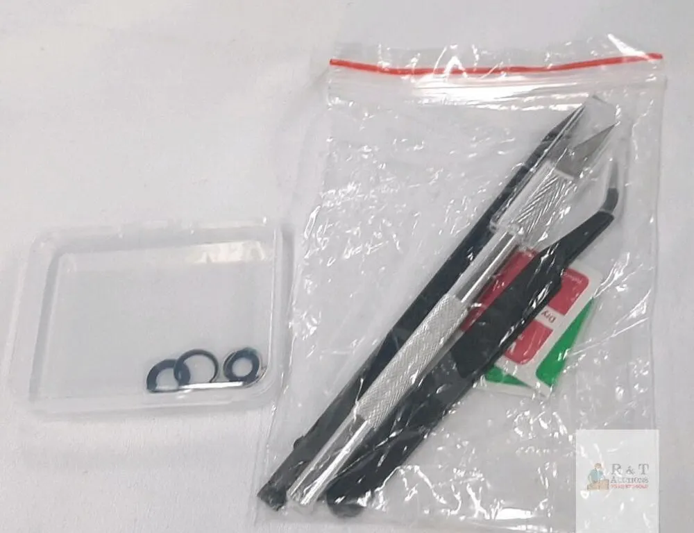 Smartphone Camera Lens Replacement Kit – 3 Lenses, Precision Tools, Adhesive Rings, Universal Fit