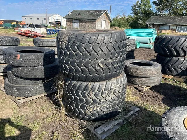 Quantity of (2) Michelin 710/45R22.5 Tires