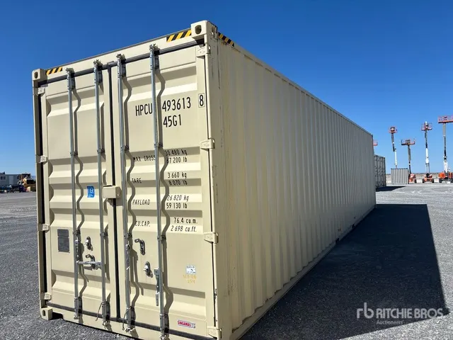2026 40 ft High Cube Storage Container