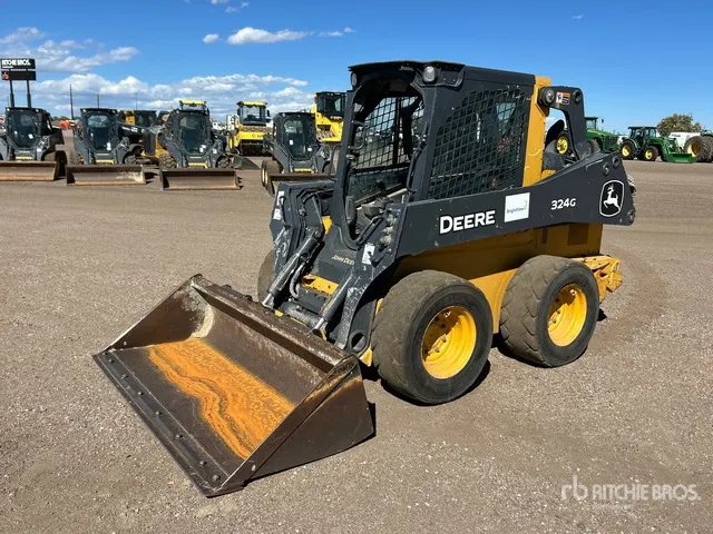 2021 John Deere 324G Two-Speed Skid Steer Loader