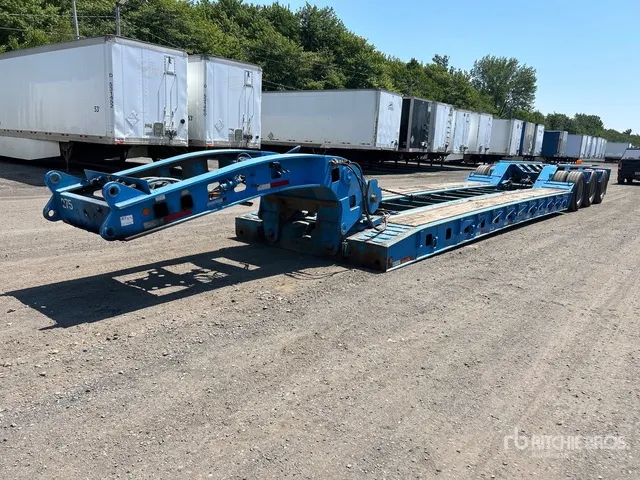 2001 Kalyn Tri/A Removable Gooseneck Lowboy Trailer