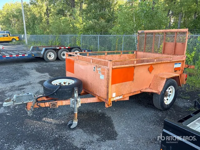 2020 Miska 8 ft S/A Utility Trailer