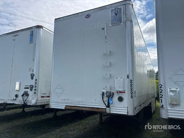 2016 Utility 53 ft T/A Van Trailer
