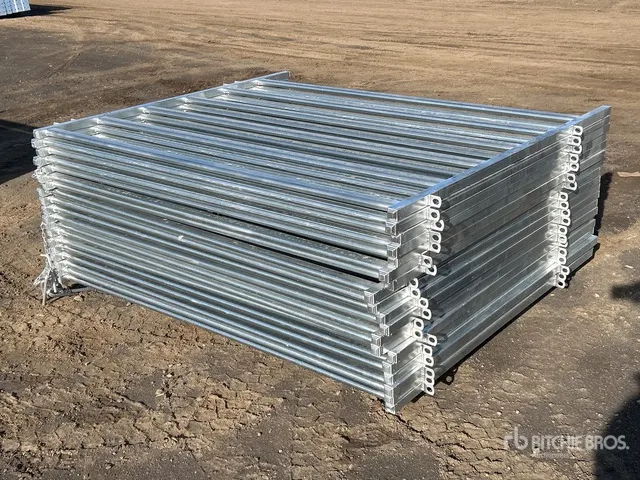 Quantity of (19) 2026 BYT GCTPNL21 Galvanised Cattle Livestock Panel (Unused)