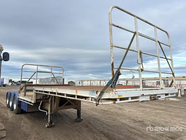 2006 JTB 6.5 m Tri/A B-Double Lead Step Deck Trailer