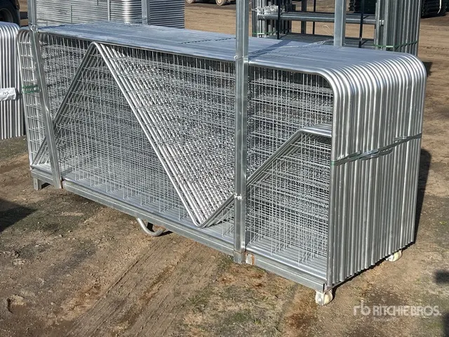 Quantity of (27) 2026 BYT GMSGTE317 3 m x 1.17 m Galvanised Mesh Livestock Gate (Unused)