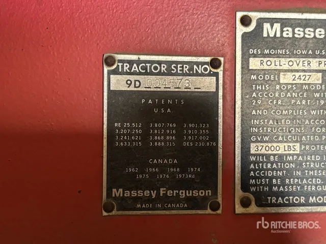 Massey Ferguson 4840 Articulated 4WD Tractor