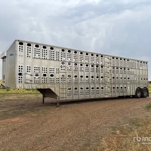 Merit 38 ft T/A Livestock Trailer